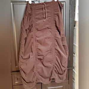 XCVI Double Shirred Corduroy Skirt, X1